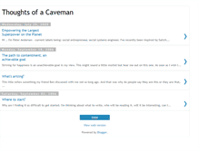 Tablet Screenshot of cptncaveman.blogspot.com