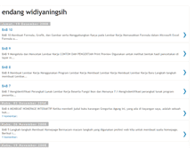 Tablet Screenshot of endangwidiyaningsih.blogspot.com