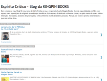 Tablet Screenshot of kingpinbooks.blogspot.com