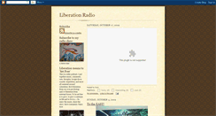 Desktop Screenshot of liberationradio.blogspot.com