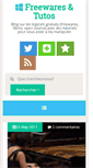 Mobile Screenshot of freewares-tutos.blogspot.com