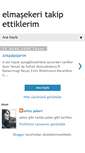 Mobile Screenshot of elmasekeritakipettiklerim.blogspot.com