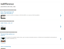 Tablet Screenshot of indiffference.blogspot.com