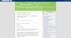 Desktop Screenshot of direitoaverde.blogspot.com