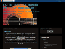 Tablet Screenshot of lahistoriadelmundoennueveguitarras.blogspot.com