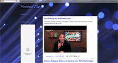 Desktop Screenshot of mirandaville.blogspot.com