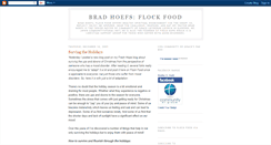 Desktop Screenshot of flockfood.blogspot.com