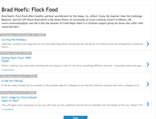 Tablet Screenshot of flockfood.blogspot.com