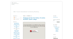 Desktop Screenshot of isme-forum.blogspot.com