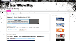 Desktop Screenshot of dj-josef.blogspot.com