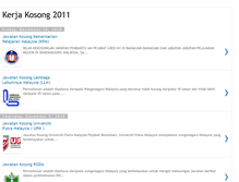 Tablet Screenshot of kerjakosonginfo.blogspot.com