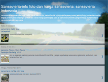 Tablet Screenshot of foto-sansevieria.blogspot.com
