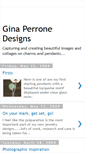 Mobile Screenshot of ginaperronedesigns.blogspot.com