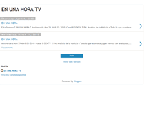 Tablet Screenshot of enunahoratv.blogspot.com