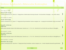 Tablet Screenshot of kozkincs.blogspot.com
