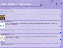 Tablet Screenshot of energy-grancanaria.blogspot.com