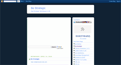 Desktop Screenshot of be-strategic.blogspot.com