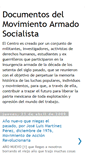 Mobile Screenshot of documentosmovimientoarmadosocialista.blogspot.com