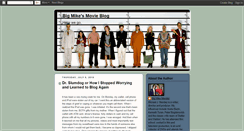 Desktop Screenshot of bigmikesmovieblog.blogspot.com