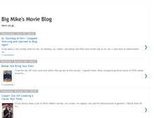 Tablet Screenshot of bigmikesmovieblog.blogspot.com