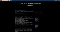 Desktop Screenshot of peter-paul-rubens.blogspot.com