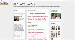 Desktop Screenshot of oldladylincoln.blogspot.com