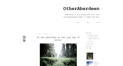 Desktop Screenshot of otheraberdeen.blogspot.com