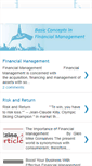 Mobile Screenshot of financialmanagementconcepts.blogspot.com