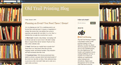 Desktop Screenshot of oldtrailprinting.blogspot.com