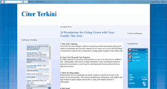 Desktop Screenshot of citerterkini.blogspot.com