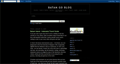 Desktop Screenshot of batam-go.blogspot.com