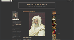 Desktop Screenshot of jose-tapiro-y-baro.blogspot.com