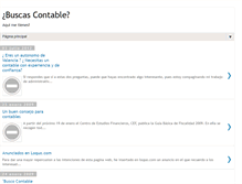 Tablet Screenshot of buscascontable.blogspot.com
