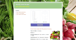 Desktop Screenshot of healthyrecipestoday.blogspot.com