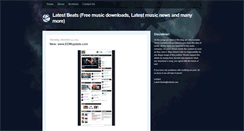 Desktop Screenshot of latest-beats.blogspot.com