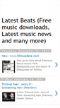 Mobile Screenshot of latest-beats.blogspot.com