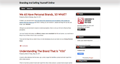 Desktop Screenshot of brand-you.blogspot.com