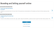 Tablet Screenshot of brand-you.blogspot.com