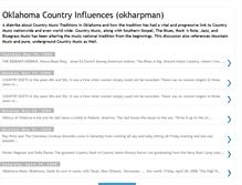 Tablet Screenshot of oklacountry.blogspot.com