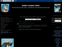 Tablet Screenshot of golden-compass-trailer.blogspot.com