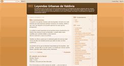 Desktop Screenshot of leyendasurbanasvaldivia.blogspot.com