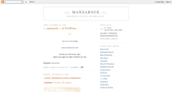 Desktop Screenshot of manzarock.blogspot.com