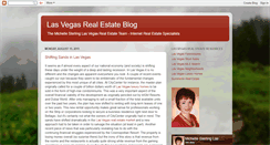 Desktop Screenshot of lasvegasrealestateblog.blogspot.com