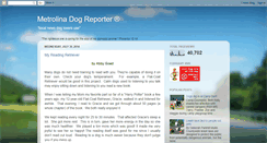 Desktop Screenshot of dogreporter.blogspot.com