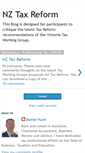 Mobile Screenshot of nztaxreform.blogspot.com