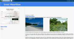 Desktop Screenshot of inselmauritius.blogspot.com