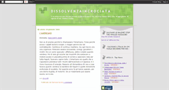Desktop Screenshot of dissolvenzaincrociata.blogspot.com