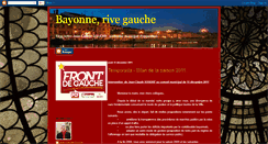 Desktop Screenshot of frontdegauche-bayonneouest.blogspot.com