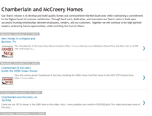 Tablet Screenshot of chamberlainmccreeryhomes.blogspot.com