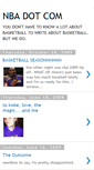 Mobile Screenshot of basketballdotcom.blogspot.com